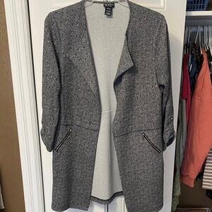 Soho Black and White Women's Blazer